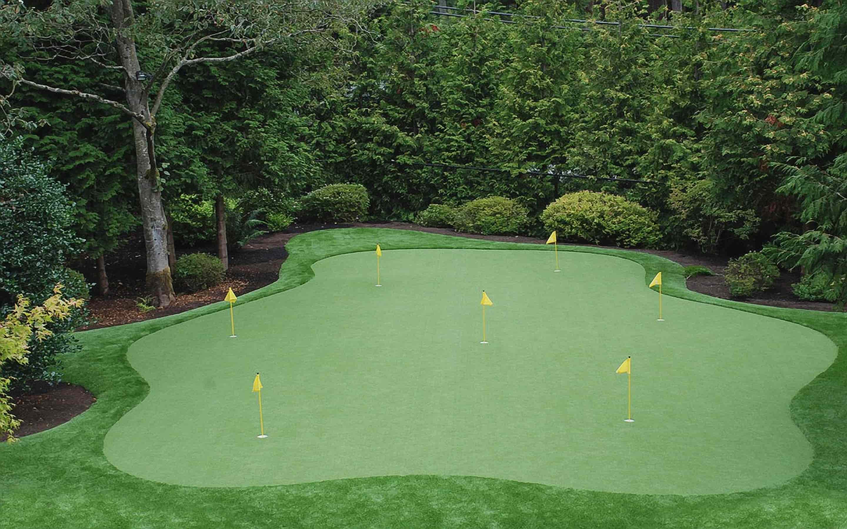 artificial turf putting green - nanaimo synthetic grass