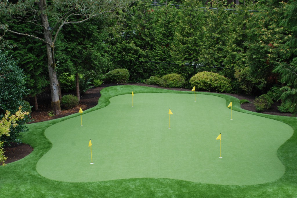 artificial turf putting green installation nanaimo