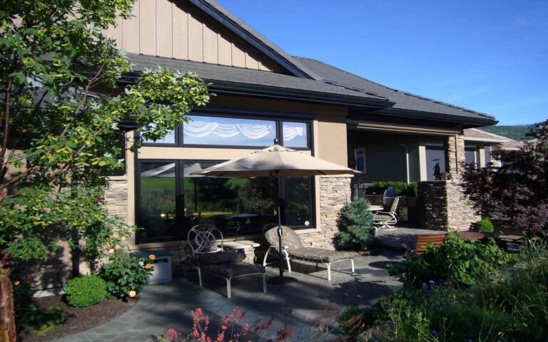backyard oasis - nanaimo landscape architects and plans