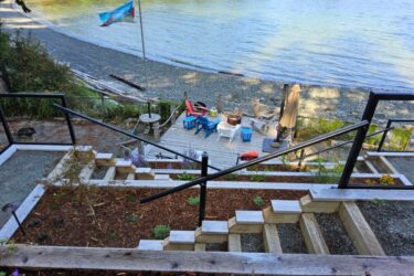 seaview terrace with beach nanaimo