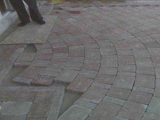 curved paver installation nanaimo