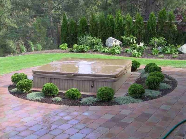 garden beds and hot tubs - Cedar, Nanaimo landscapes
