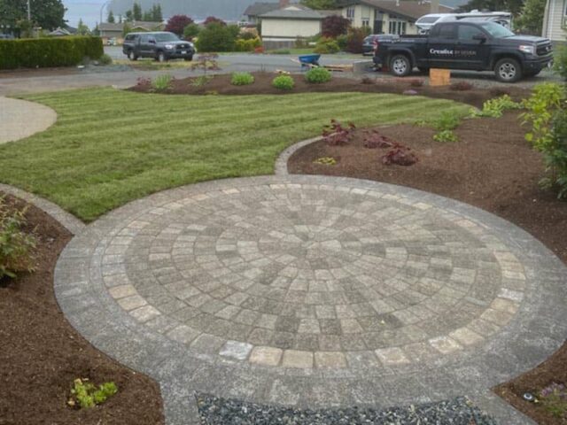nanaimo pavers and lawn