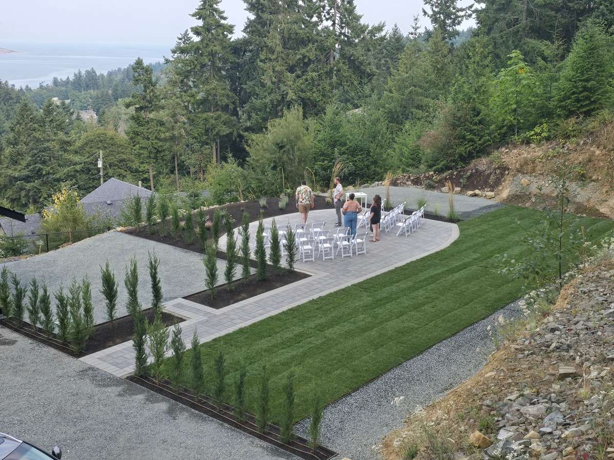 turf, irrigation, planting & hedges